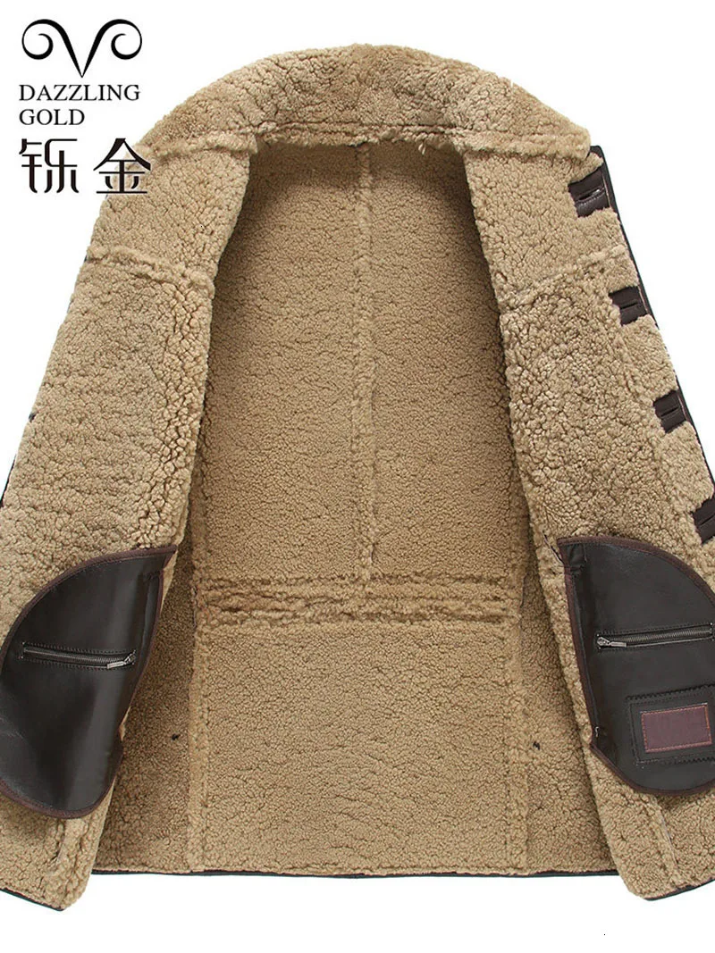 Мужское пальто из 100% натуральной кожи мужская куртка овчины для мужчин модное