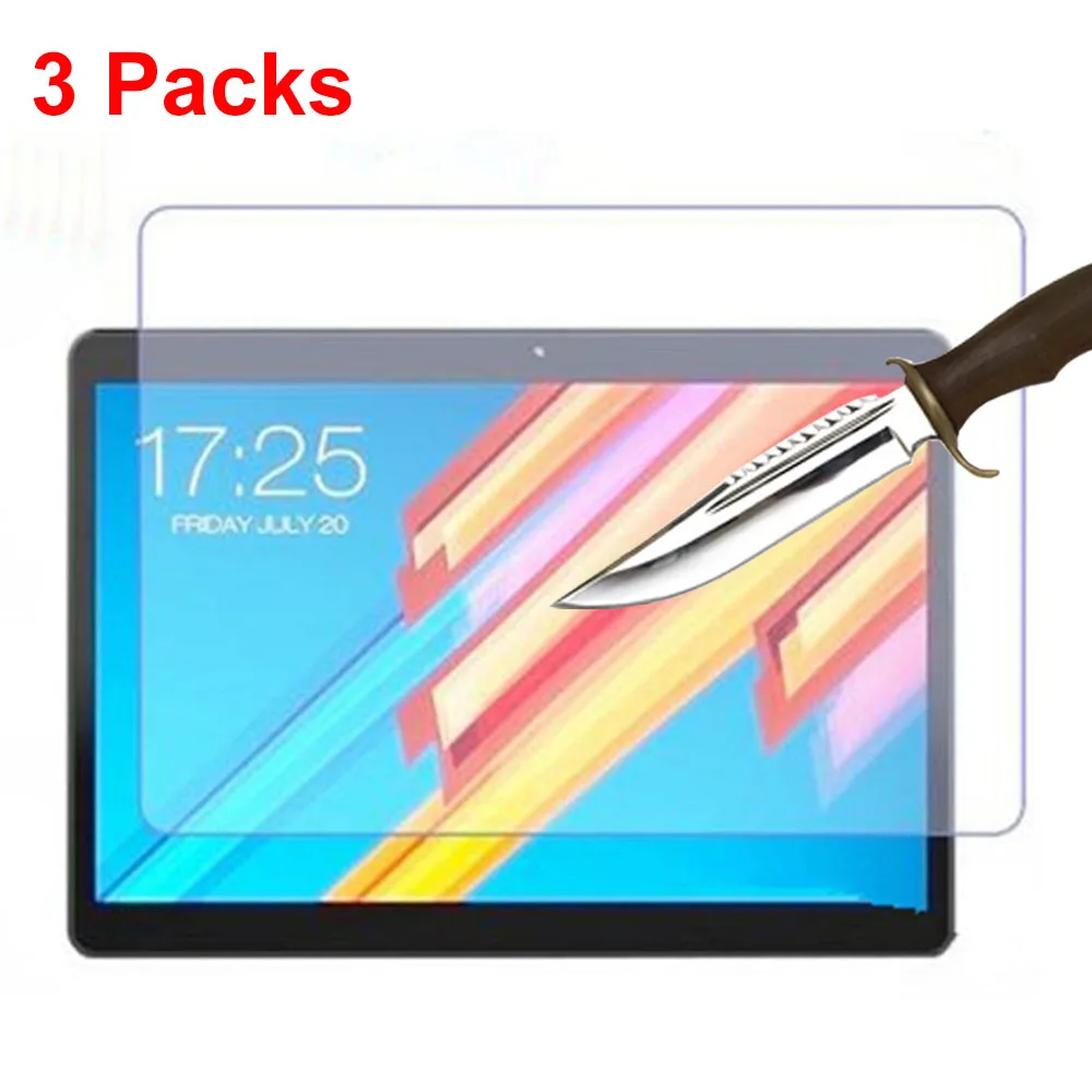 

3Pcs Tempered Glass Protector For Teclast P20HD M40SE Tablet PC,For Teclast M40 M40 SE 10.1" Screen Protective Film