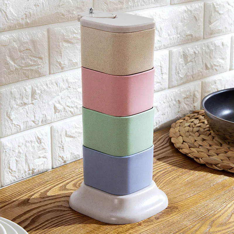 4 шт. контейнер для хранения специй | Дом и сад