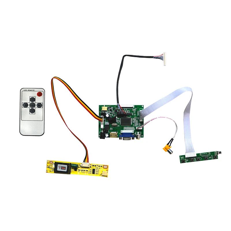 

HDMI-compatible VGA AV LVDS Remote Controller Board Kit For 15.4inch LP154W01 1280x800 LCD Screen