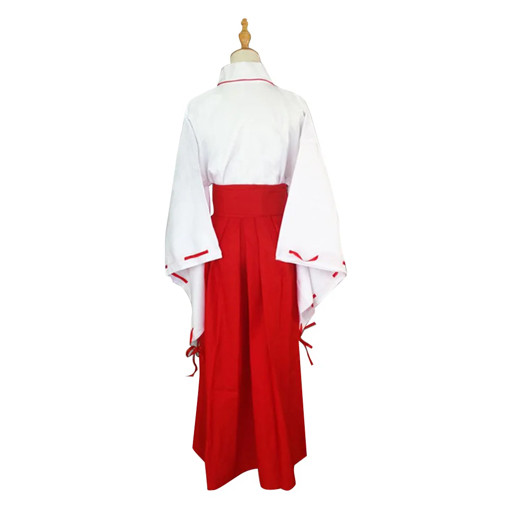 Костюм для косплея Inuyasha Kikyo кимоно халат платье костюм чонсам карнавальный на
