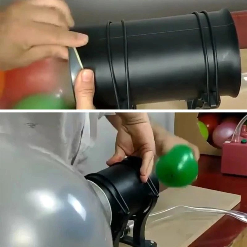 M&aacute;quina de globos para fiesta de cumplea&ntilde;os, accesorios de decoraci&oacute;n para fiesta de Baby Shower, boda, expansor de globos, relleno-1