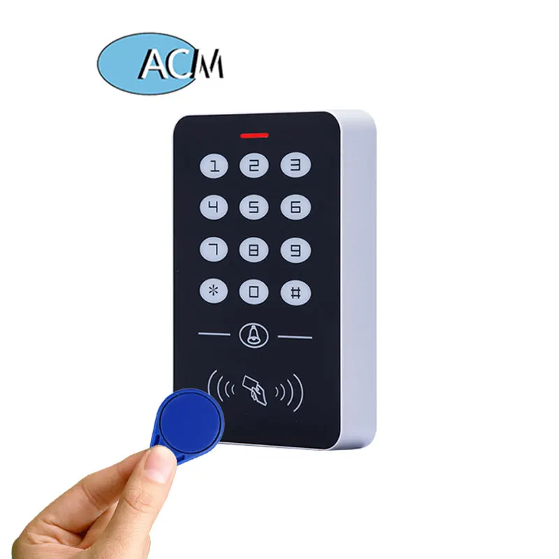 

125khz Touch Screen Door Lock System Waterproof Smart Standalone RFID Reader ID Access Controller Keypad