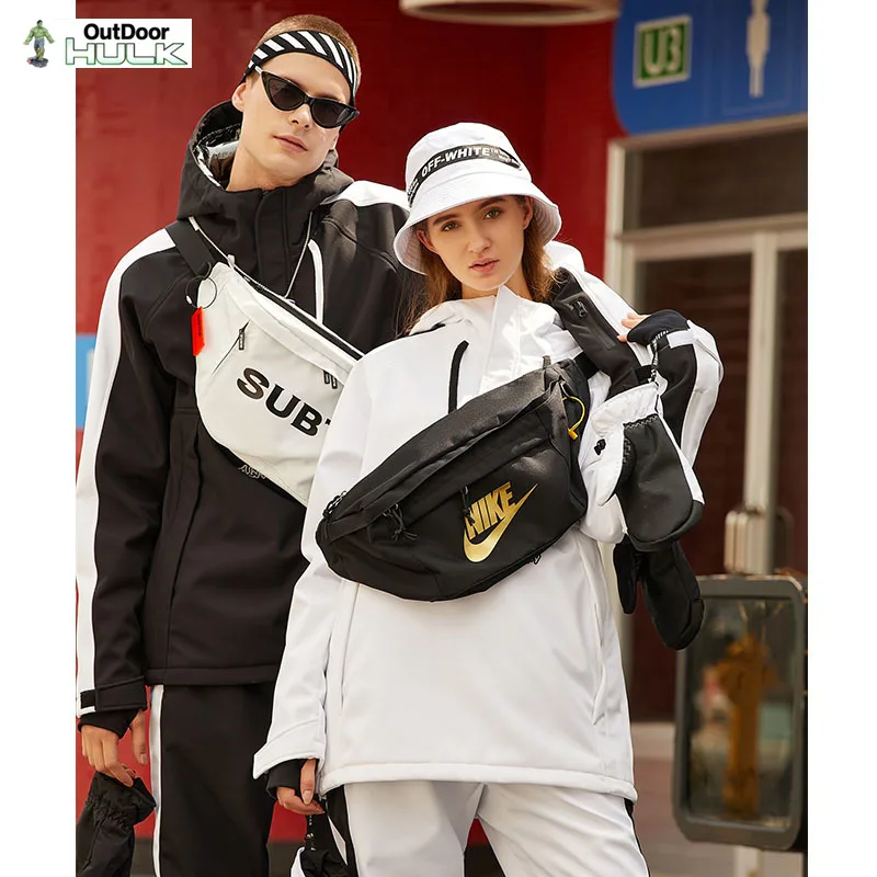 

Новинка 2021, зимняя Лыжная куртка для мужчин и женщин, модная розовая Водонепроницаемая теплая холодная пригодная для носки куртка для снега...