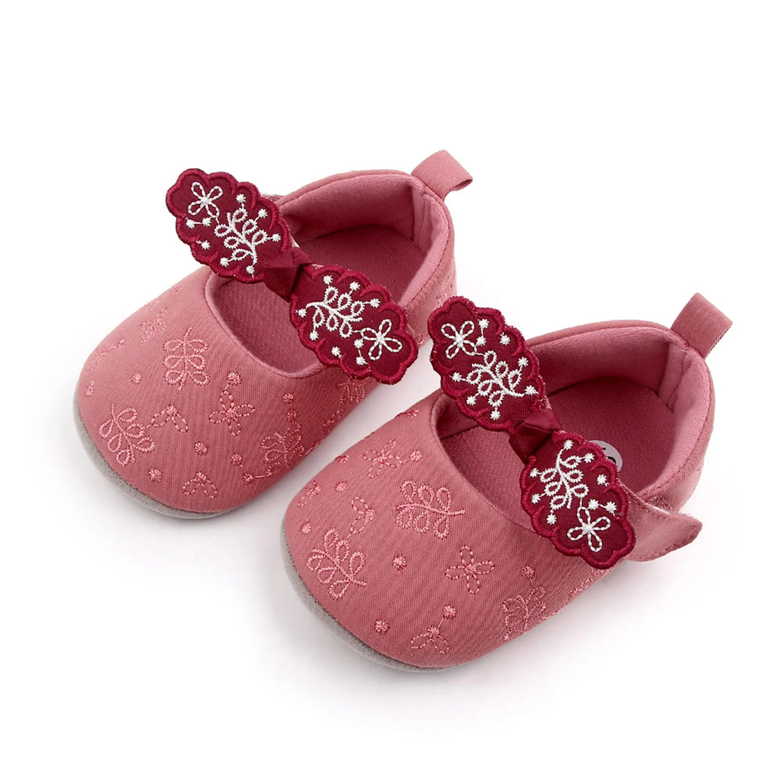 

Toddler Baby Girls Non-Slip Princess Shoes Autumn Cotton Floral Bow Casual Prewalker Shoes Cute Girl Printed Shoes Sneaker 21