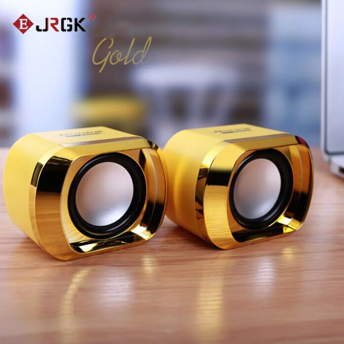 Мини колонки JRGK портативные с USB разъемом Портативные колонки  | Отзывы и видеообзор
