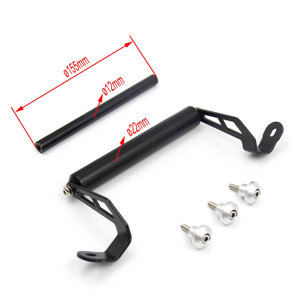 Монтажный кронштейн MTImport для GPS навигатора смартфона Ducati Multistrada 950 1200S 1200 Enduro 2015