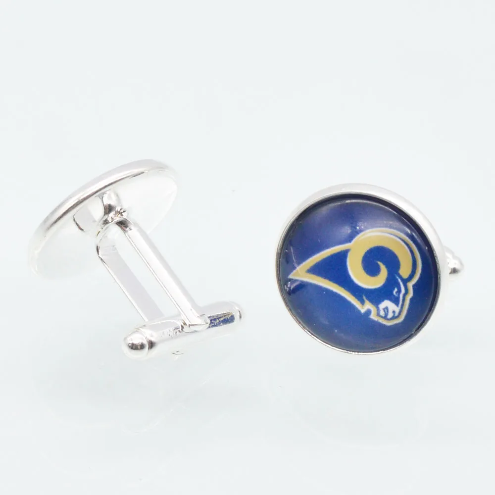 Запонки ST Luis Rams Подвески Висячие Спортивные запонки 3 пары футбольные ювелирные