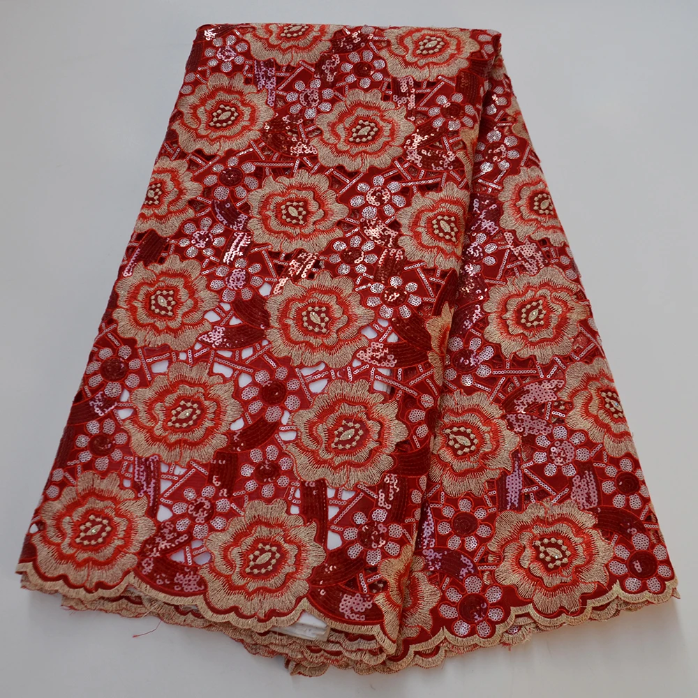 Вышитые камни в виде последовательности африканская французская сетка шнур