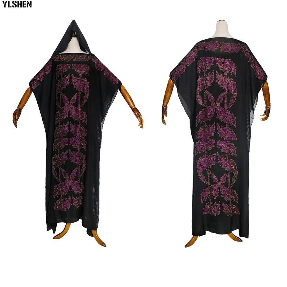 Африканские платья для женщин Дашики алмаз африканская одежда платье Базен риче