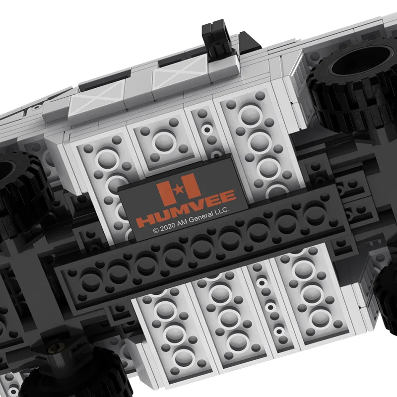 328 шт. Детский конструктор внедорожник HUMVEE C-Series в масштабе 1:24 | Игрушки и хобби