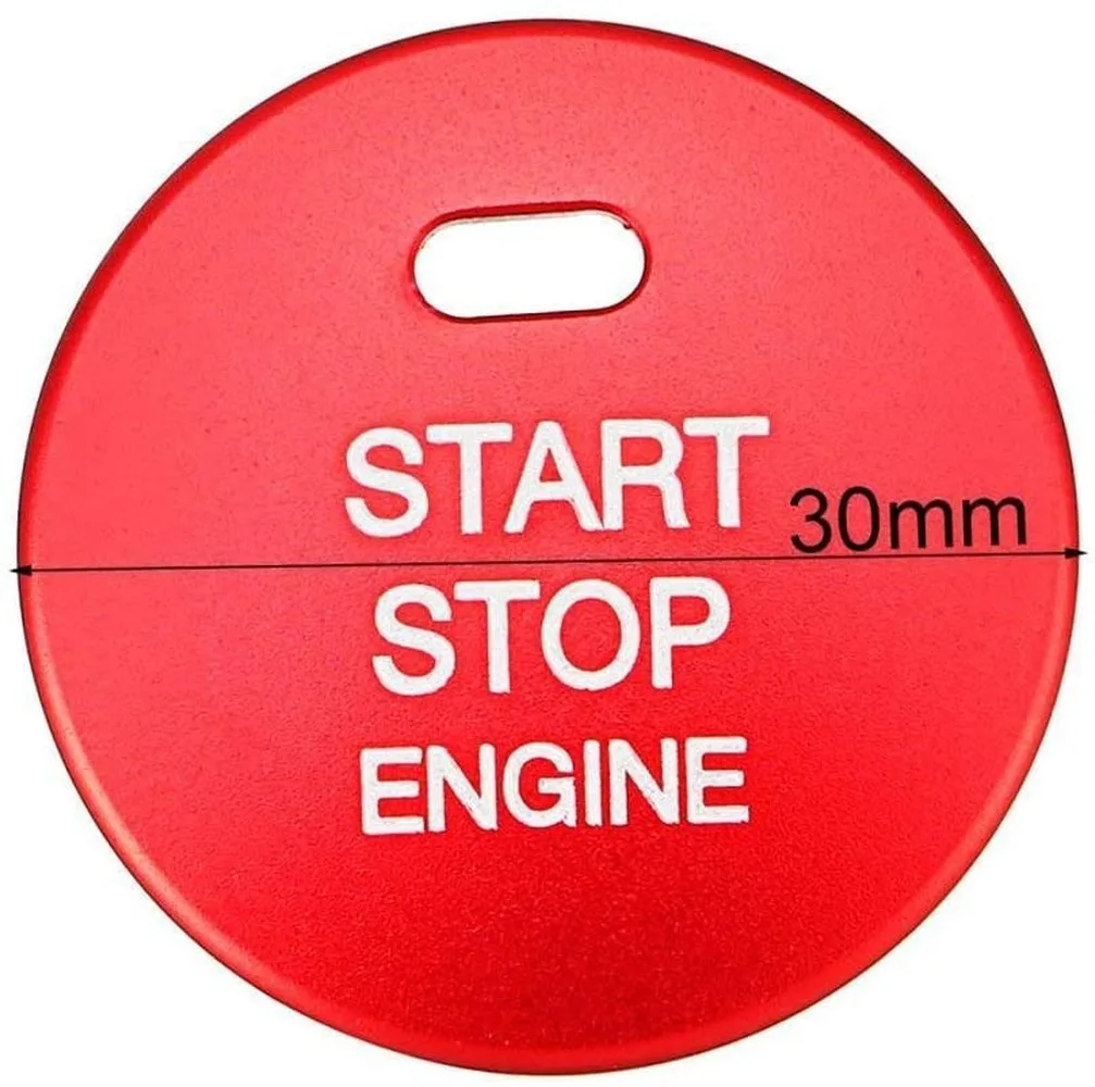 

Car Engine Start Stop Switch Button Replace Cover
