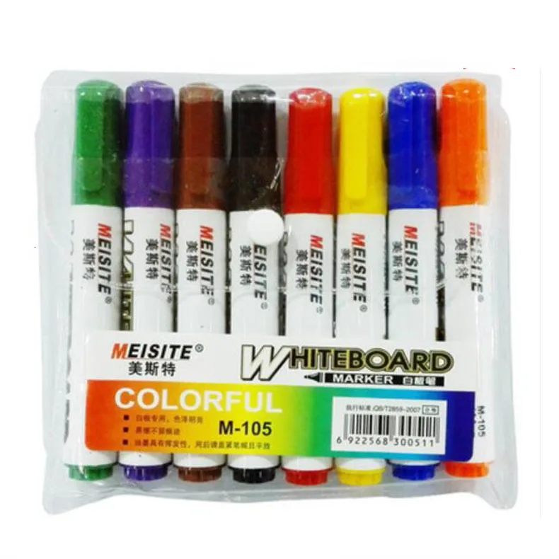 Белая доска ручка различные цвета стираемый маркер Обучающие маркеры на водной