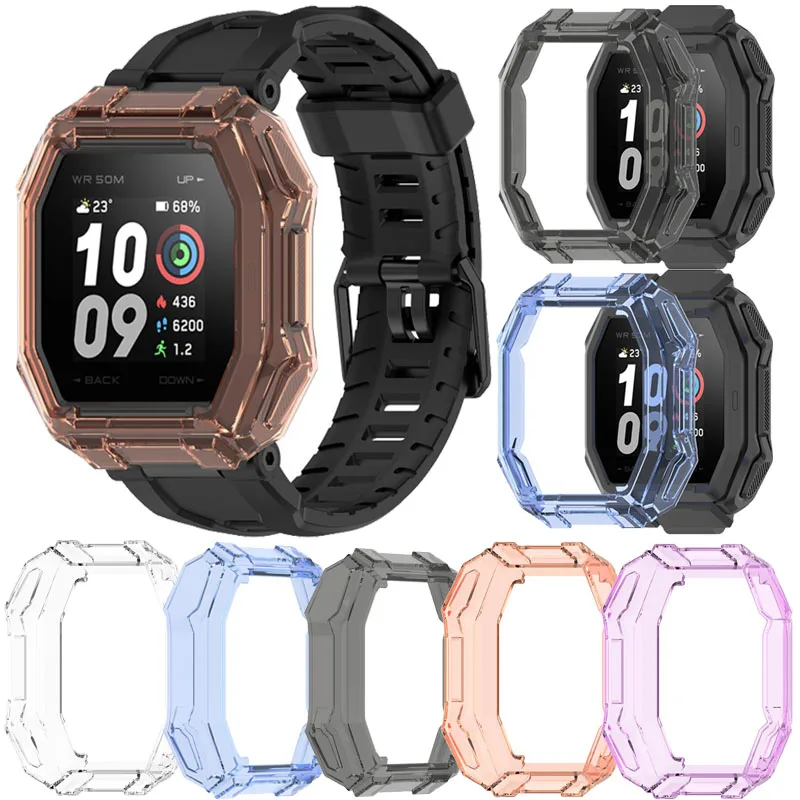 

Protective Case for Huami Amazfit Ares A1908 High Quality TPU Protector Cover Slim Smartwatch Bumper Anti-fall Accessories Shell