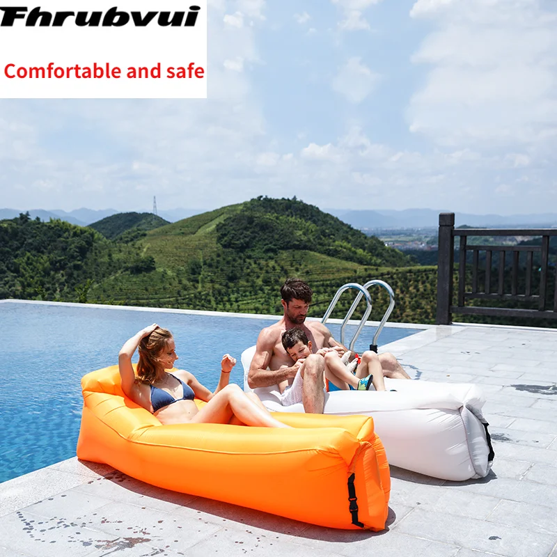 Надувной диван портативный надувной Lamzac шезлонг ленивый стул мешок надувная