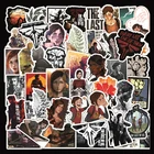 50 шт. последняя часть из США, 2 значка, наклейки, булавки, водонепроницаемая наклейка сделай сам, автомобиль, ноутбук, ПК, чемодан, скейтборд, искусственная игрушка, подарок