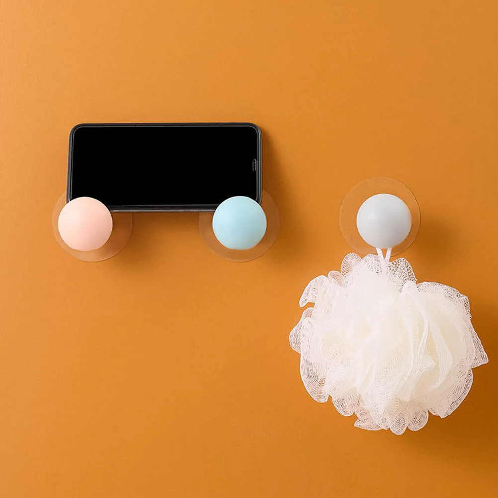 6 шт грибной дизайн крючки пластиковые двери пальто Крючки одна настенная