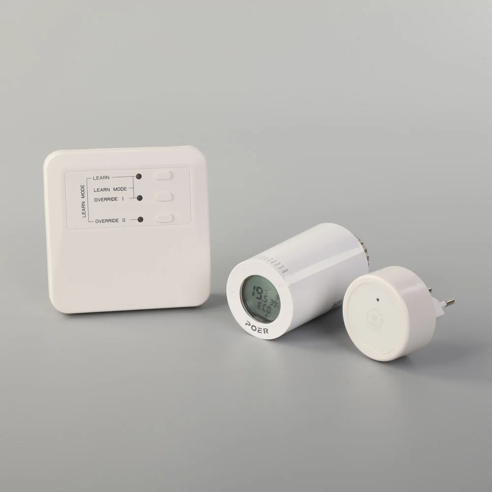 Умный термостатический клапан радиатора термостат Wi Fi дисплей влажности