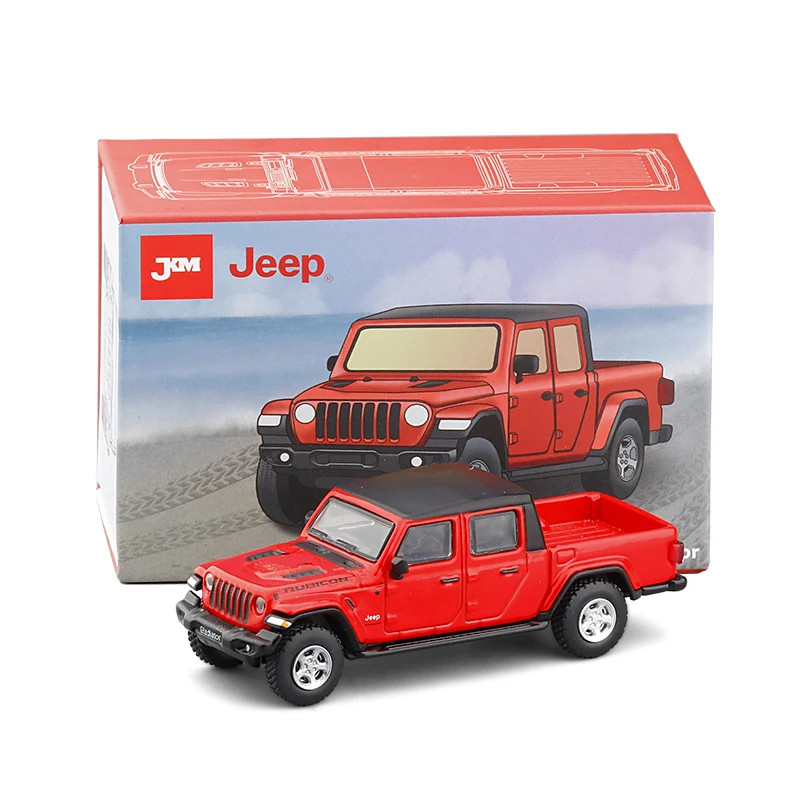 JKM 2020 JEEP Гладиатор пикап автомобиль 1/64 литая модель автомобиля Металлическое