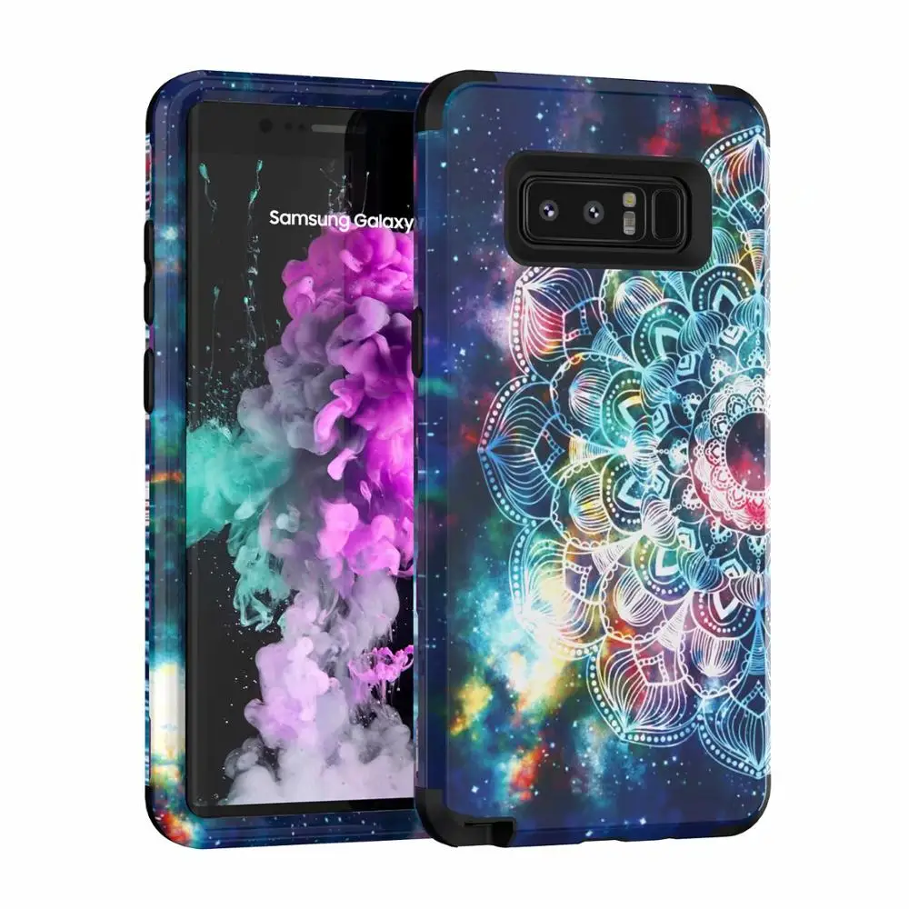 Samsung Note 8 Чехол для телефона с узором для iPhone 11 Pro X Xr Xs Max 8 7 Plus силиконовый чехол жесткий чехол для samsung Galaxy Note 10 10+ 9 8 S10 Plus - Цвет: Samsung Note 8