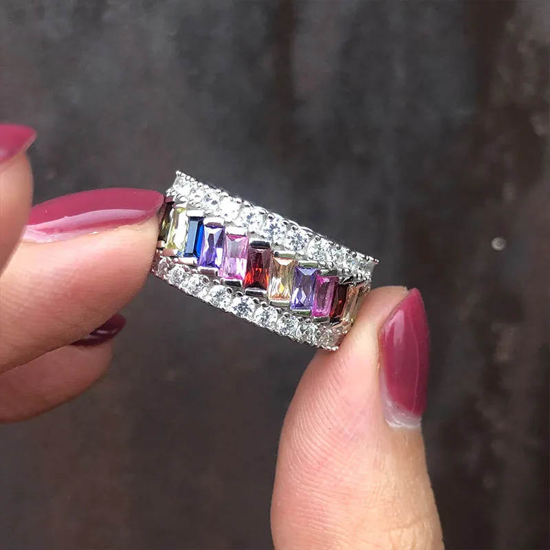 Забавный креативный светильник роскошное кольцо темперамент ТРАПЕЦИЕВИДНОЕ