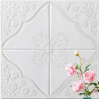 510pcs wallpaper self adhesive bedroom decor 3d stereo wall stickers background wall ceiling foam waterproof moisture proof