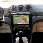 64 ГБ Android 10,0 2Din автомобильный мультимедийный GPS для Ford S-max Smax 9 дюймов Авторадио BT Навигация стерео головное устройство магнитофон радио