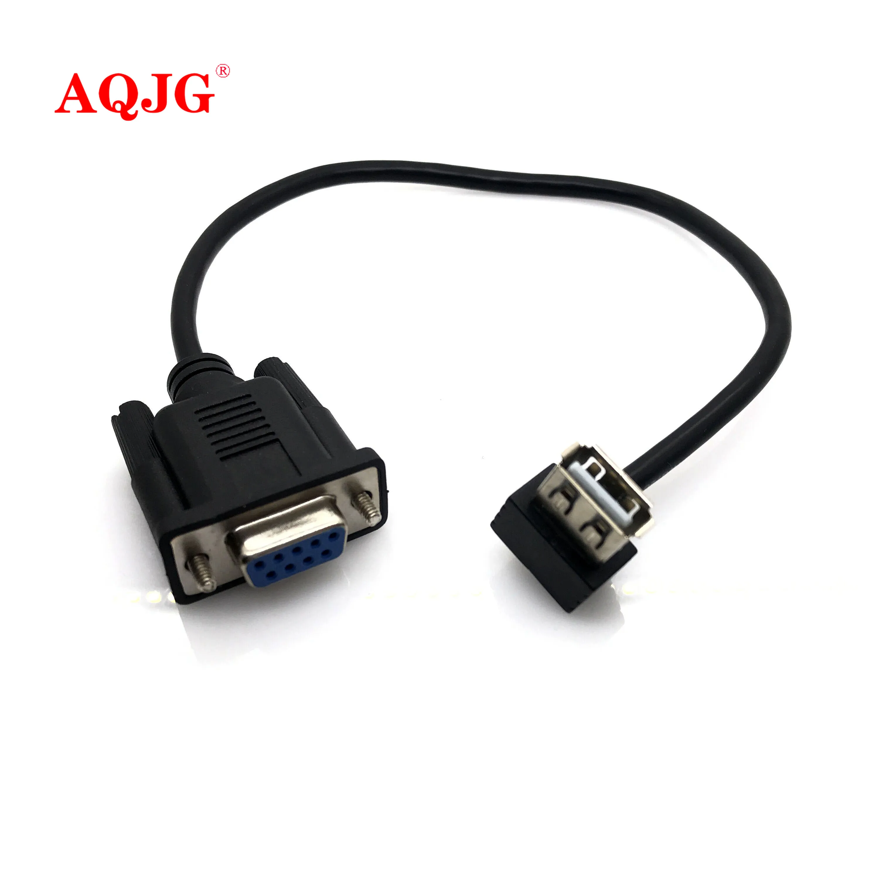 RS232 DB9 Женский к USB 2 0 A последовательный кабель адаптер конвертер 8 &quotдюймов 25