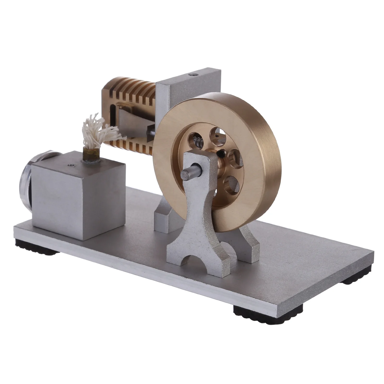 Цельнометаллический одноцилиндровый двигатель для сжигания пламени модель