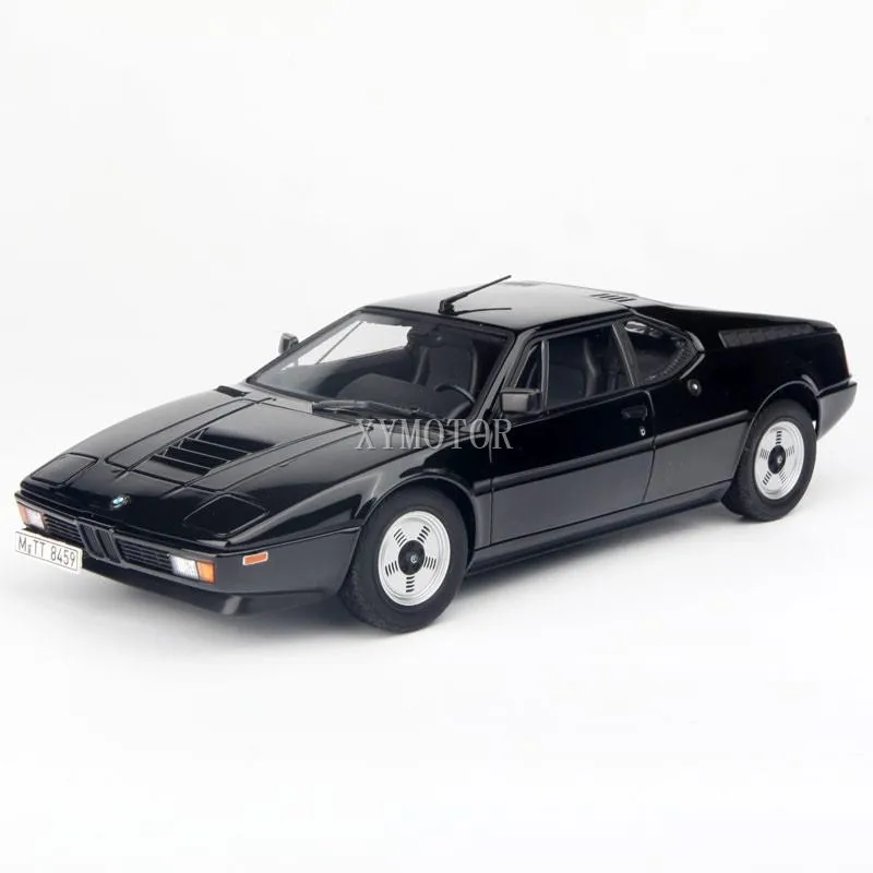 

1:18 Norev For BMW M1 1980 Metal Diecast Car Model Boys Girls Gifts Collection Ornaments Display Black