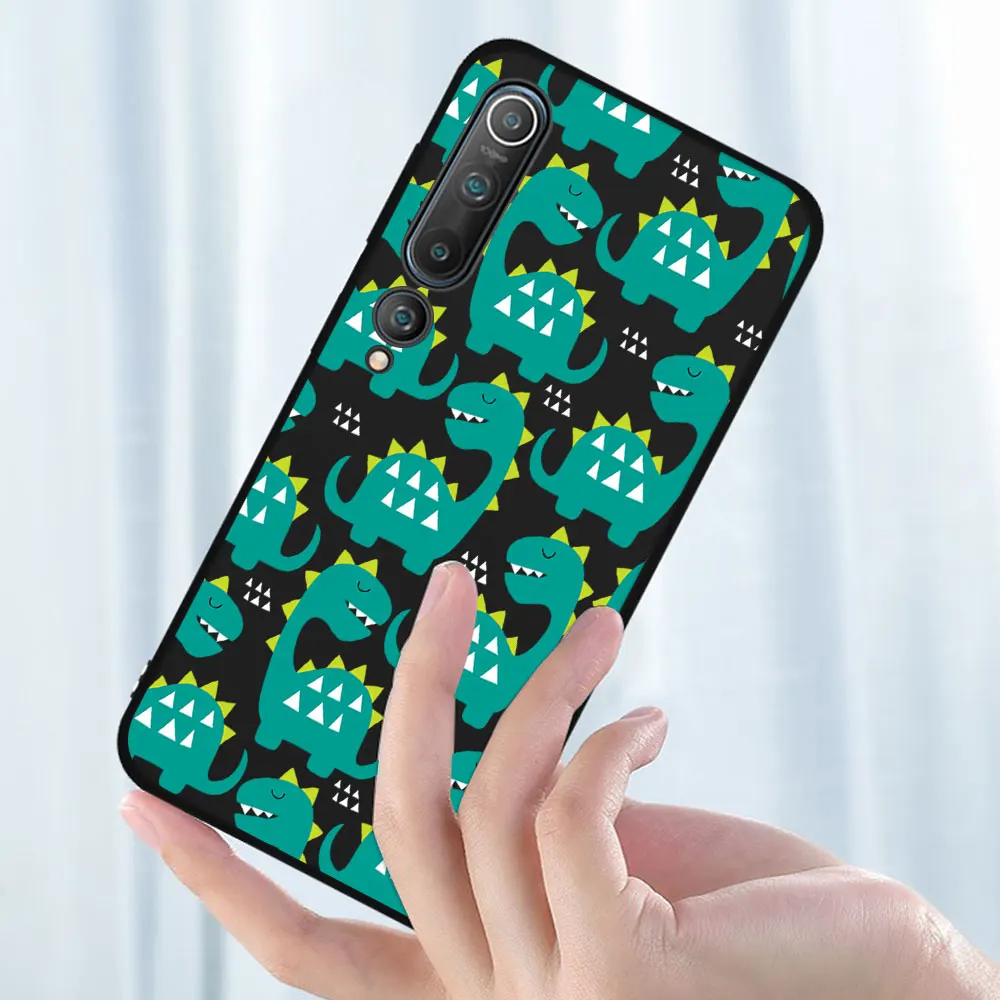 

Dinosaur For Xiaomi Redmi Note 10 9 8 7 9T 8T Pro MAX A 9S MI Note 11 10 9 10T 9T Pro Lite SE F3 X3 Soft TPU Protect Phone Funda