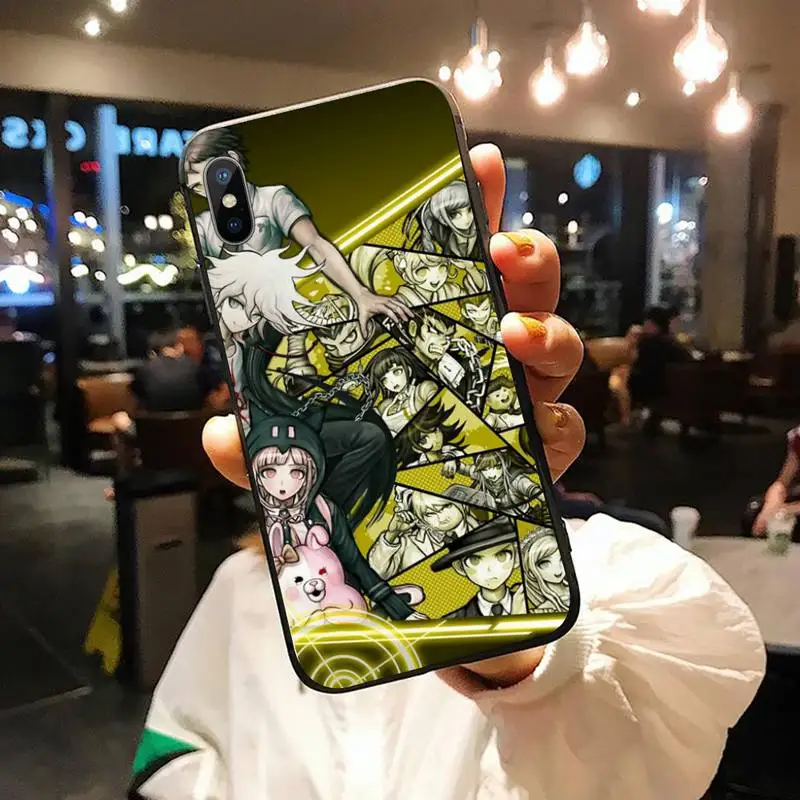 

Danganronpa V3 fashion game high quality luxury Phone Case for iPhone 11 12 pro XS MAX 8 7 6 6S Plus X 5S SE 2020 XR