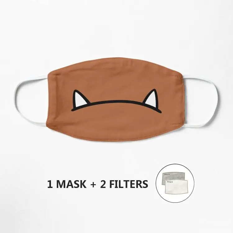 

Маска PM2.5 дышащая маска для лица, ткань защитная обложка для рта стираемые многоразового использования