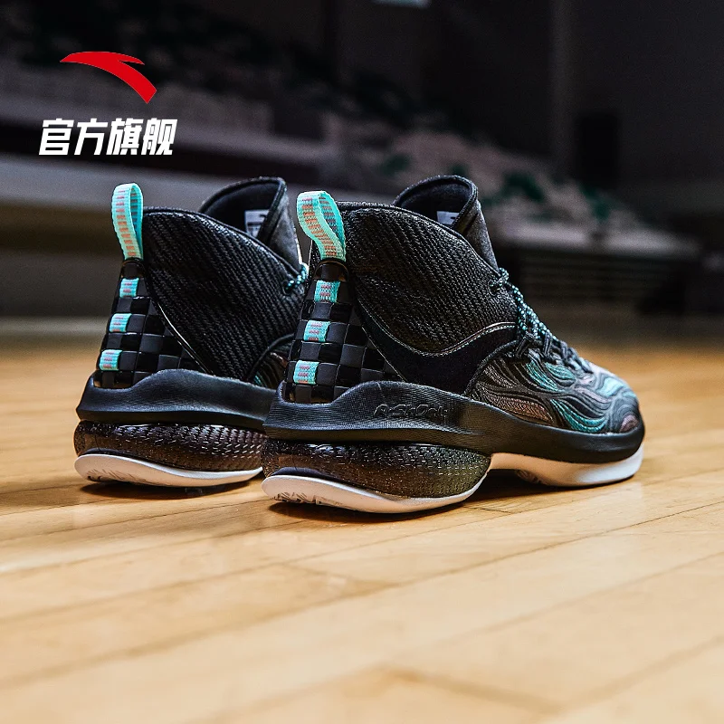 Новинка 2019 года мужские баскетбольные кроссовки с высоким берцем армейские