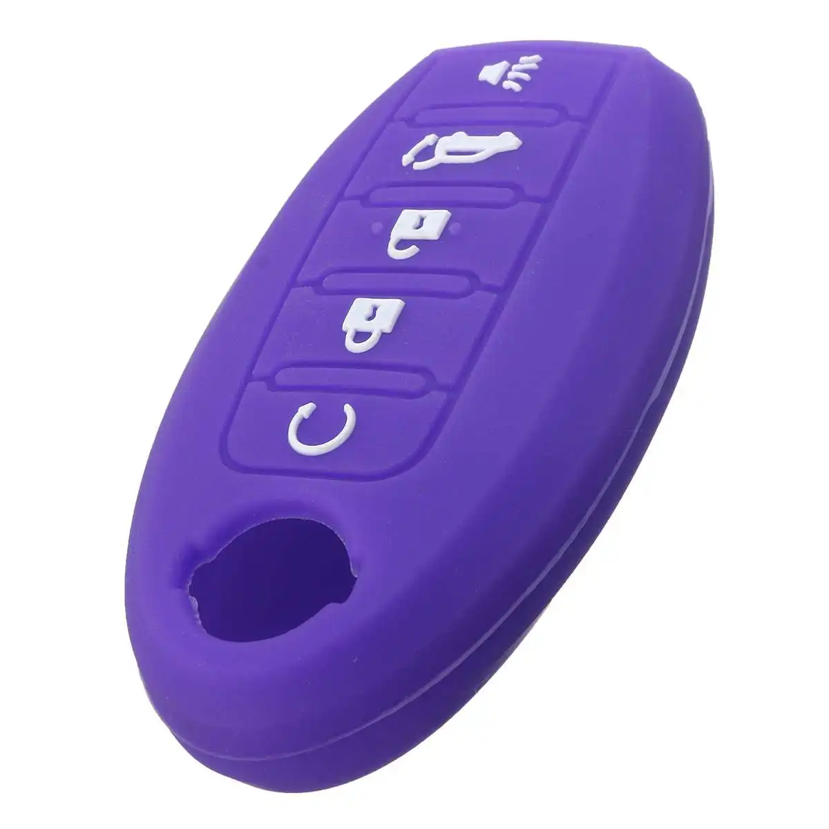 Силиконовый чехол для смарт ключей с 5 кнопками брелка Держатель корпуса Nissan Altima