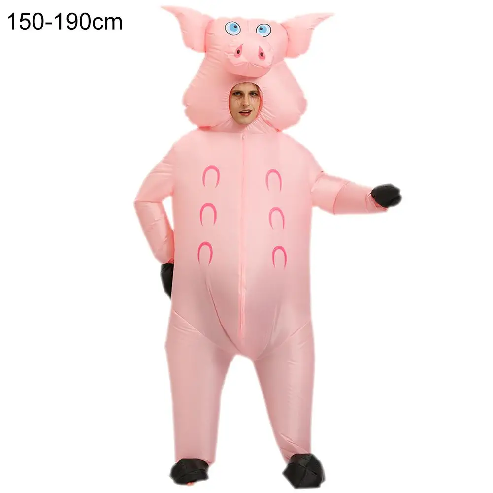 

New Pink Inflatable Costume Polyester Waterproof Breathable Jumpsuit Christmas Halloween Decoration Prop Inflatable Clothing