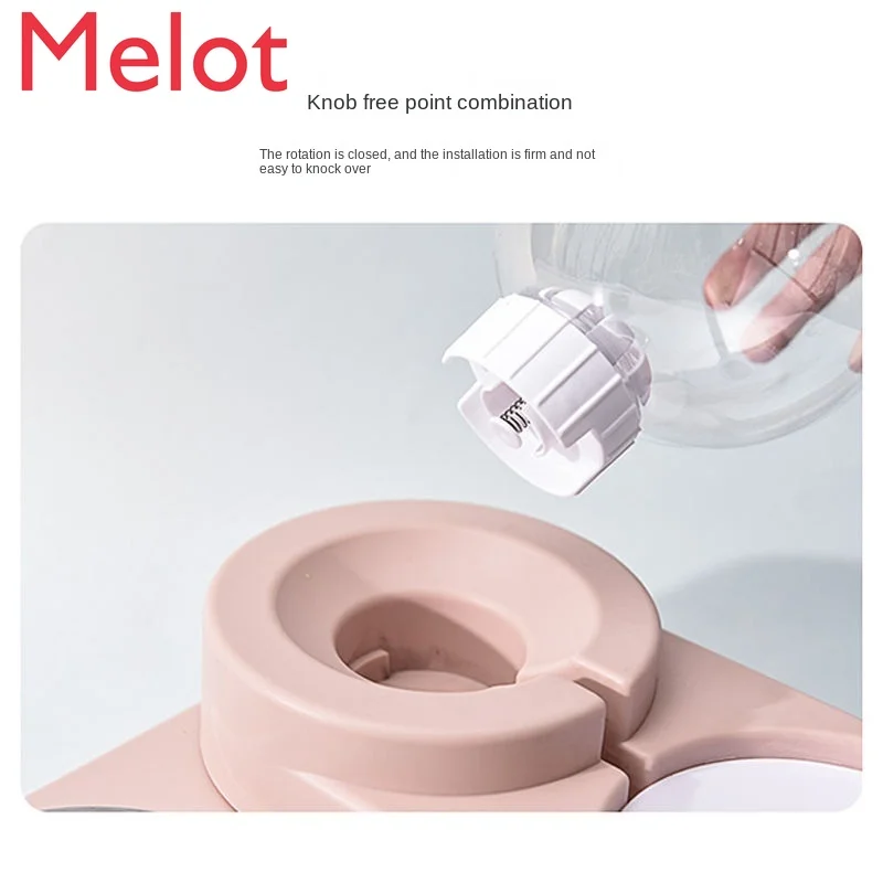 

Luxury Pet Cat Bowl Dog Bowl Double Bowl Automatic Drinking Water Cat Basin Food Bowl Dog Rice Basin Pet Tableware Supplies