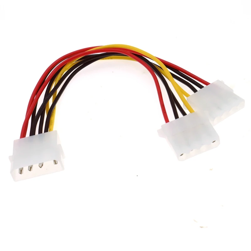 0.2M Best Price 4-pin IDE Power Cord HY1578 Molex Male to 2-port Female Splitter Adapter Cable | Компьютеры и офис