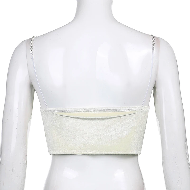 

Crystal Diamante Cropped Corset Cami Top Stacked Satin Full Lined Women Sexy Clubwear Corset Tops y2k aesthetic shirts for women