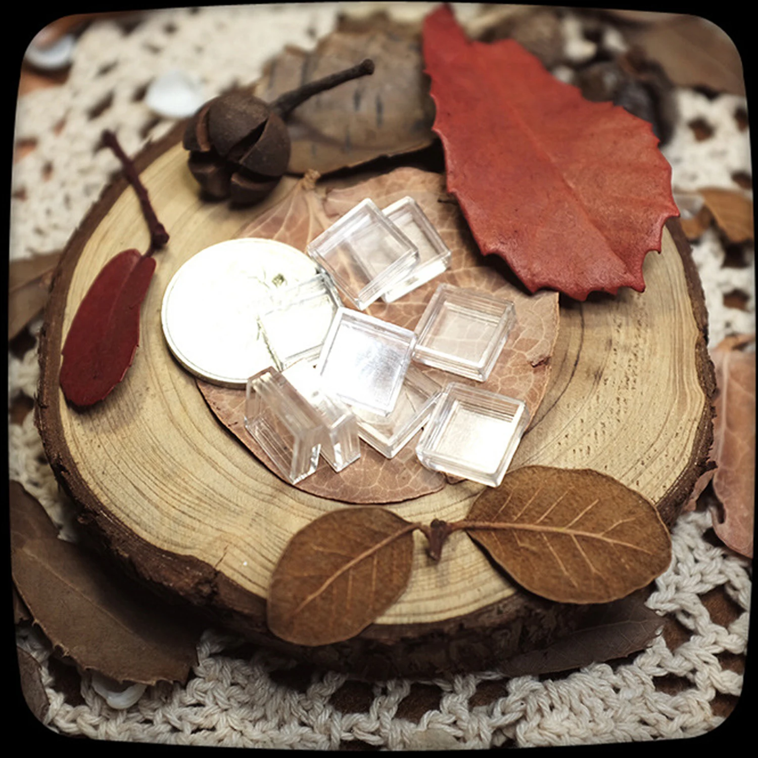 100 шт. 0 5 мл прозрачная пластиковая пустая Акварельная краска половина кастрюли