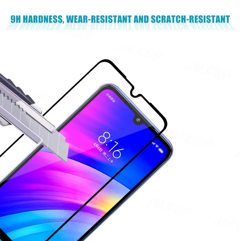 Protective Glass For Xiaomi Redmi Note 7 Pro Tempered Glass For Redmi 7 7A S2 Go K20 Lens Glass Film Screen Protector Cover