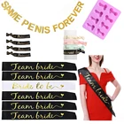 Соломенный значок для одной вечеринки, украшение для девичника, свадебной вечеринки, наплечный ремень для невесты