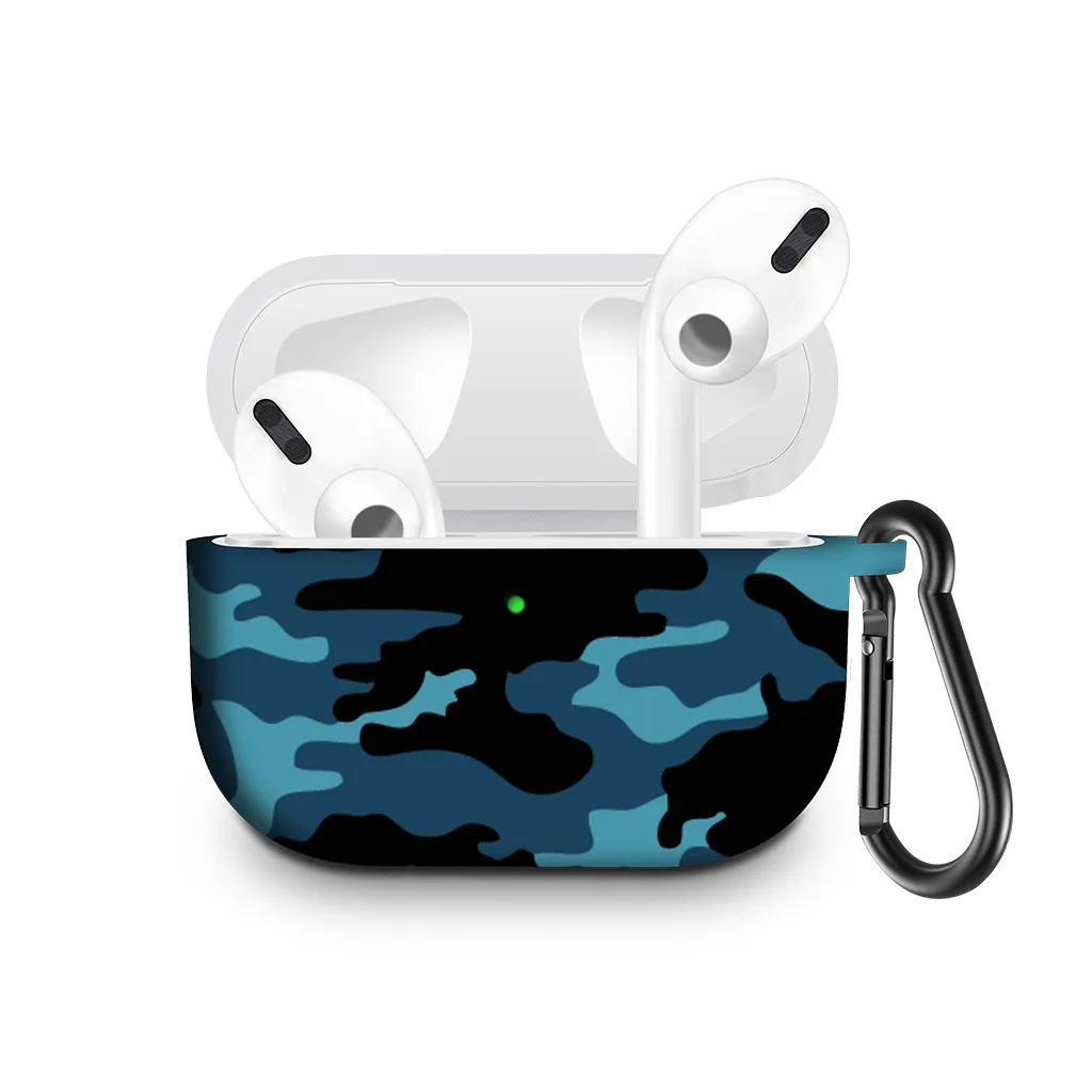 Беспроводной зарядный бокс для AirPods Pro 2019 силиконовая кобура с защитой от царапин