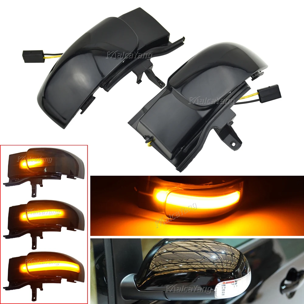 

Dynamic LED Turn Signal Blinker Lights Side Mirror Indicator Flasher Lamp For VW Touran 2003 2004 2005 2006 2007 2008 2009 2010