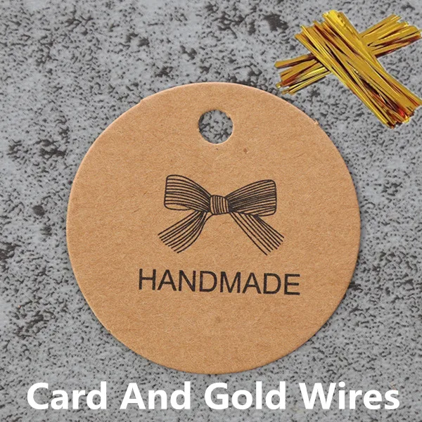 Hand Made Card LBSISI Life, 100 шт, печенье в виде пальцев, пакеты для печенья, белое кружево, длинный пластиковый подарок, сделай сам, крафт-карта, упаковка для капкейков, самоклеющаяся сумка - Цвет: Hand Made Card