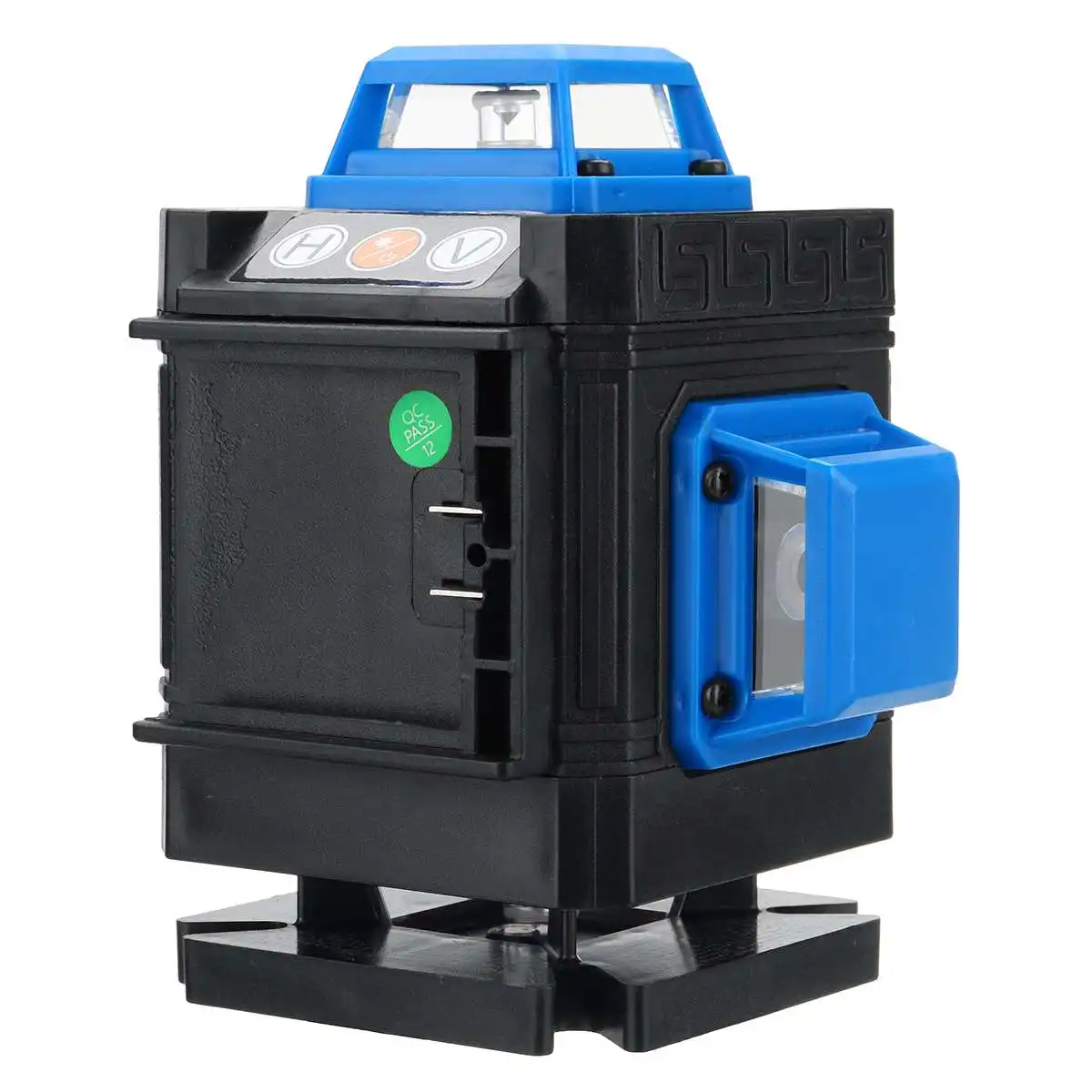 

NEW 16 Lines APP Control 4D Blue Light LED Display Horizontal &Vertical Cross Lines With Auto Self-Leveling With 2pcs Battery