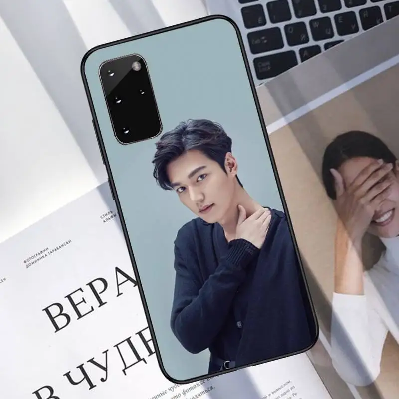 

Korean Lee Min ho Phone Case For Samsung A40 A31 A50 A51 A71 A20E A20S S8 S9 S10 S20 Plus note 20 ultra