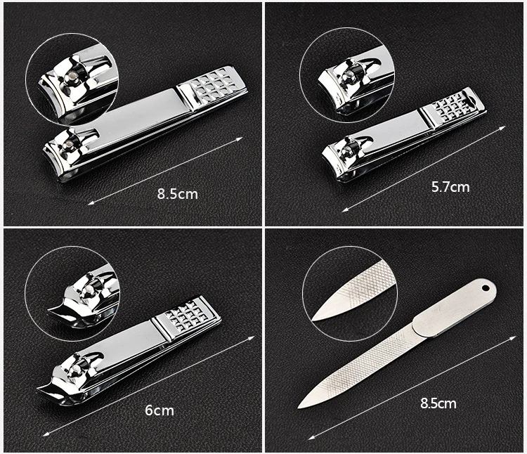 10 шт./компл. набор клипер для ногтей из нержавеющей стали многофункциональный