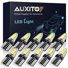 10 шт., внутренняя лампа Canbus W5W T10 для Ford Focus 2 3 1 Mk2 Fiesta Mondeo Mk4 Fusion Transit F150 Figo Mustang