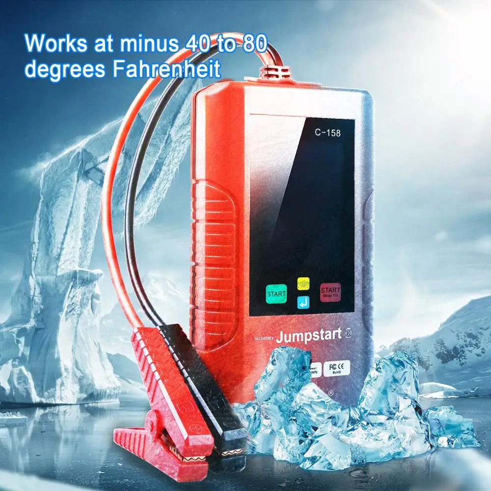 Автомобильный пусковой стартер без аккумулятора безопасно помещать в